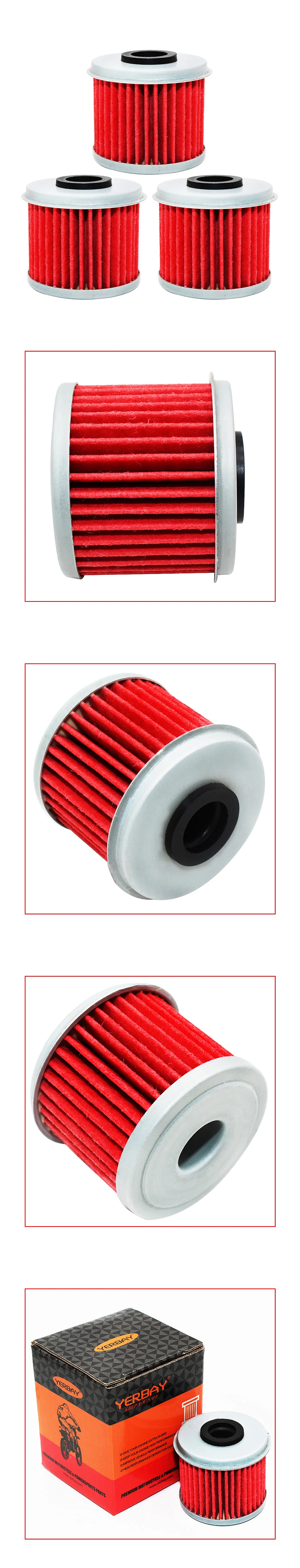 3 шт. масляный фильтр двигателя мотоцикла для Honda CRF450X CRF450 X CRF 450X2005-2009 2012-/CRF450R CRF450 R CRF 450 R 2002