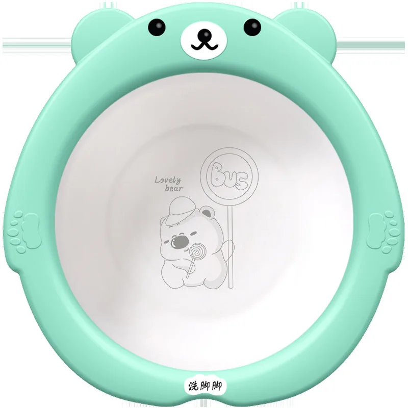 Детская складная раковина для умывальника bebe, пластиковые горшки для новорожденных, удобные дорожные милые детские маленькие горшки для мытья лица, для ног