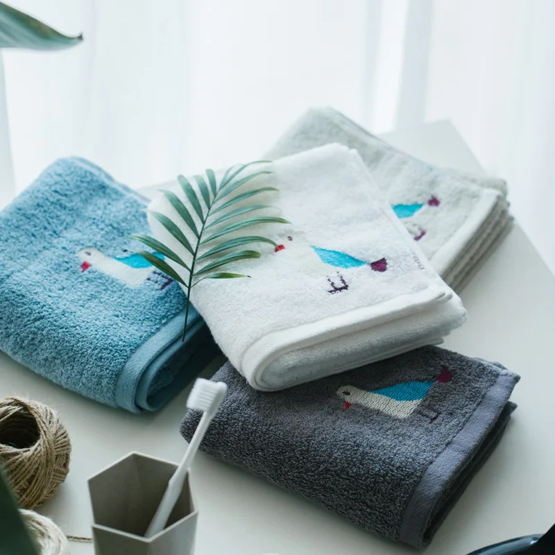 Towel Cotton adult jacquard towel daily necessities face wash | Дом и сад