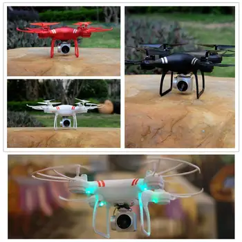 

KY101 RC Drone w/ Wifi FPV HD Adjustable Camera Altitude Take Key Hold Quadcopter One Headless RC Return/Landing/ Drone Off E3W9