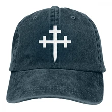Cross Crosslet Fitchy Christian Casquette темно-синие унисекс Мужские Женские джинсовые бейсболка с ремешком кепки Регулируемая шляпа для гольфа папа