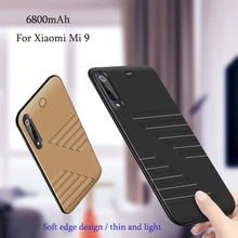 Высокое качество 6800 мАч банк питания чехол для Xiao mi 9 пакет резервного заряда батареи для Xiaomi mi 9 батарея мягкий край чехол