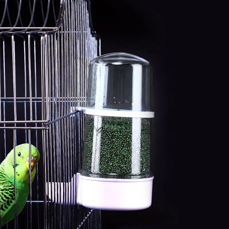 

Automatic Bird Feeder Pet Bird Parrot Water Drinker Feeder Automatic Water Dispenser Hanging Water Bottles Bird Cage Accessories