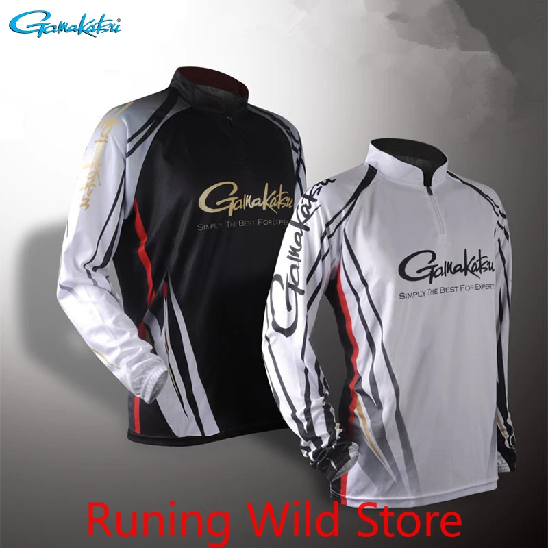 

Gamakatsu Clothing 2020 Long Sleeve Fishing Clothes Outdoor Sprots Sunscreen Breathable Ultrathin Summer Anti-UV Fishing Shirt