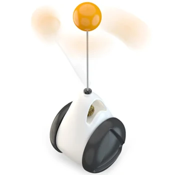 

Pet Cat Toy Smart Automatic Cat Swing Car with Teaser Cat Ball Wheels Rolling Funny Cat Toy