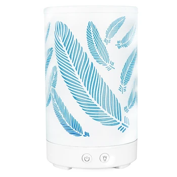 

Openwork Feather Electric Aroma Air Diffuser Ultrasonic Air Humidifier Essential Oil Aromatherapy Cool Mist Maker for Home