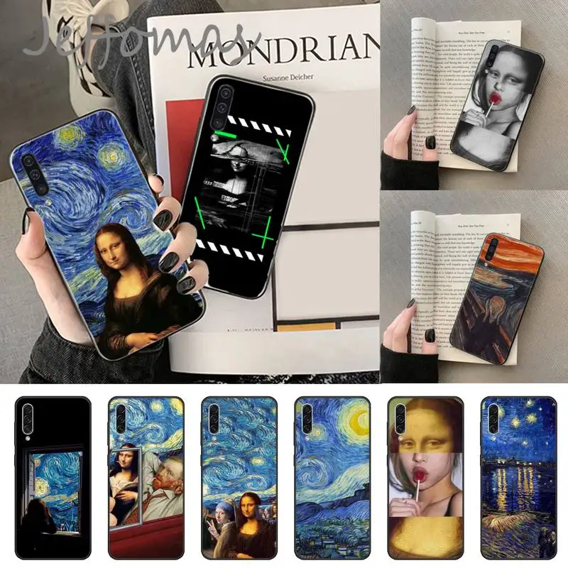 

Van Gogh Mona Lisa art Phone Case For Samsung Galaxy M10 20 30 A 40 50 70 71 6S A2 A6 A9 2018 J7 CORE PLUS STAR S10 5G C8