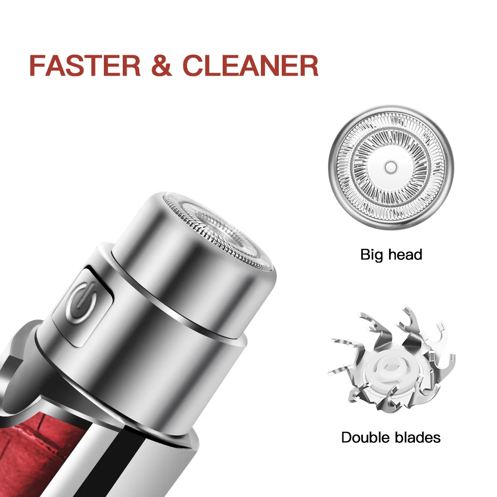  Body Facial Epilator Shaving Machine Lady Hair Removal Trimmer Epilator For facebikinibodylegundera