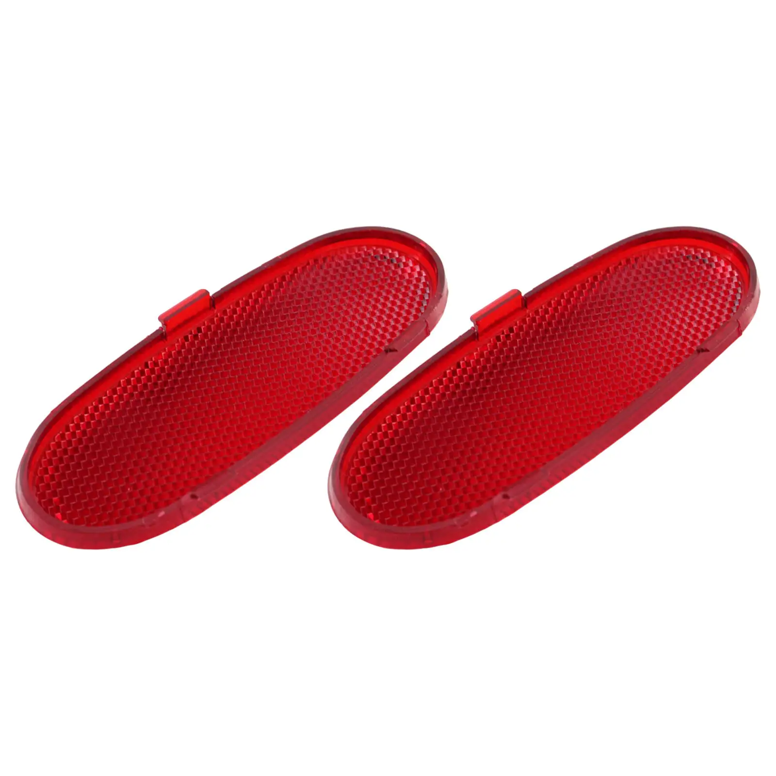 VYNTRAL Interior Door Reflectors For Ford Excursion & Super Duty 1999-2007 - DOT Certified, IP67 Waterproof, Red Lens (2-Pack) - View #11