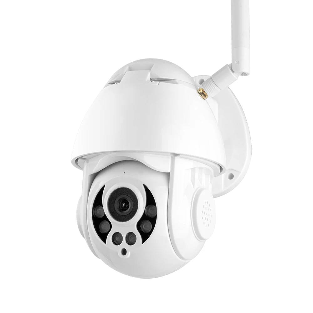 Wanscam 1080P FHD Беспроводная PTZ WiFi ip-камера 4X Zoom с функцией обнаружения движения для лица с автоматическим отслеживанием наружная Водонепроницаемая камера ночного видения IR 10 м