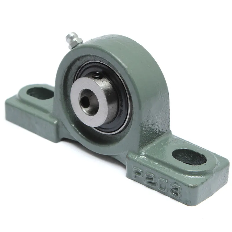 

1pc UCP201 Pillow Block Bearing 12mm Bore Diameter Zinc Alloy Pillow Block Mounted Ball Bearing Self-aligning Pillow Bearing