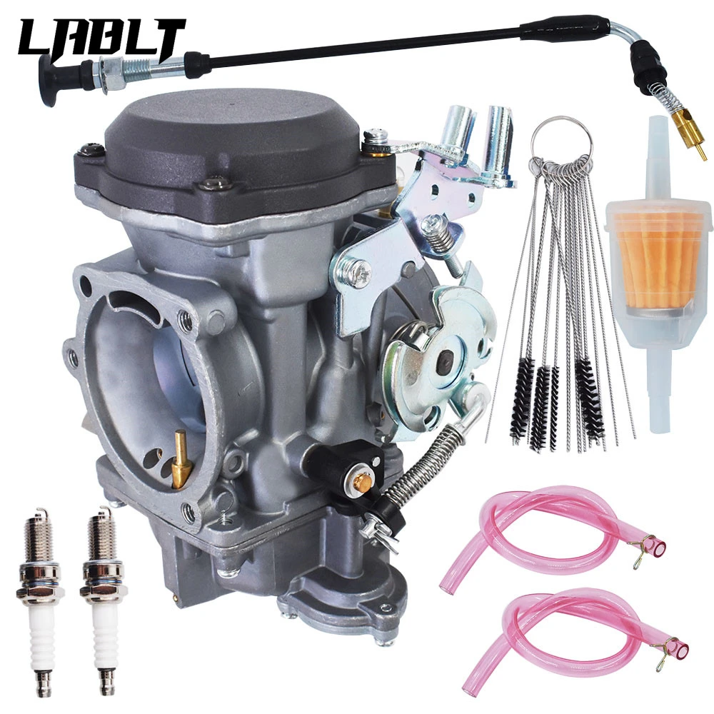 Carburetor Rebuild Kit For Harley Dyna & Sportster CV 40mm Carb - Fits OEM Numbers 27421-99C, 27490-04