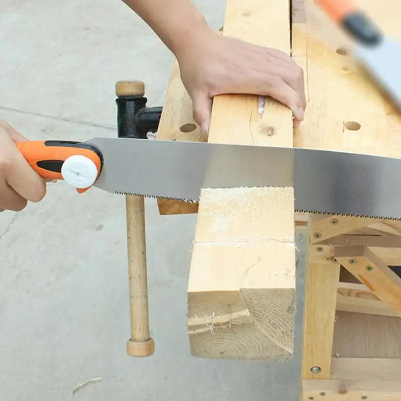  Hand Saw for Woodworking 3-edge Teeth SK5 Japanese Saw Outdoor Survival Hand Saw Bamboo Wood Cutter