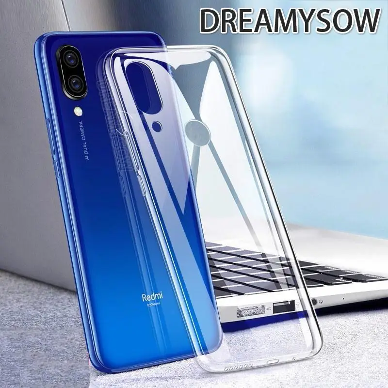 Мягкие силиконовые прозрачные чехлы из ТПУ для Xiaomi Redmi Note 8T 8 7 6 5 Pro чехол накладка