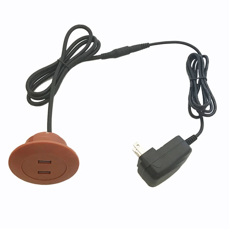Диван USB зарядное устройство для мобильного телефона 5v2a зарядка планшетный компьютер установлен в мебели офисный диван аксессуары USB зарядное устройство коричневый