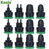 KESLA 3X Garden Tap Adapter Splitter Hose Connectors Female 1/2" 3/4" to 4/7mm 8/11mm 16mm Drip Irrigation Watering Pipe Fitting 1