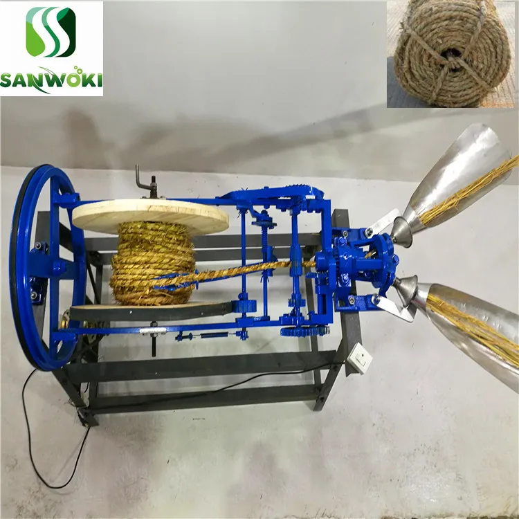 Electricstrawropemachinestrandingropejuteropemakingmachine