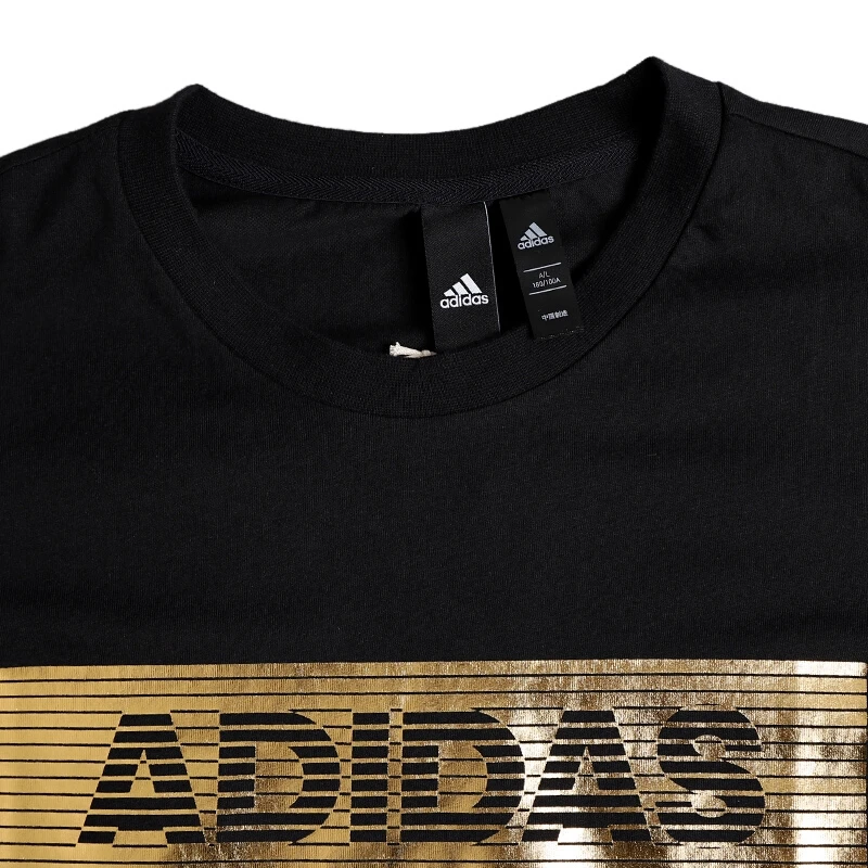 Original New Arrival Adidas AI GFX SS FOIL Men's T-shirts short sleeve Sportswear