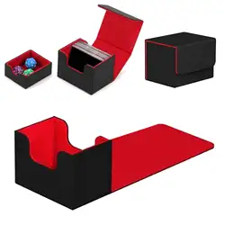 2023 Hot Trading Card Deck Box Holder Large MTG Card Organizer Storage Collectible Game Card Cases Protectors Container