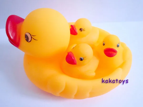 Детская маленькая Желтая утка игрушка для ванны Милая BB называется мама и ребенок утка игрушки игрушечная уточка для ванны звуковая утка