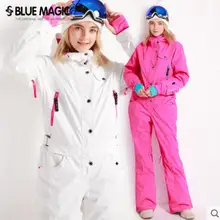 Синий волшебный зимний сноуборд kombez лыжная куртка и брюки лыжные костюмы женский комбинезон женский сноуборд водонепроницаемый комбинезон Россия