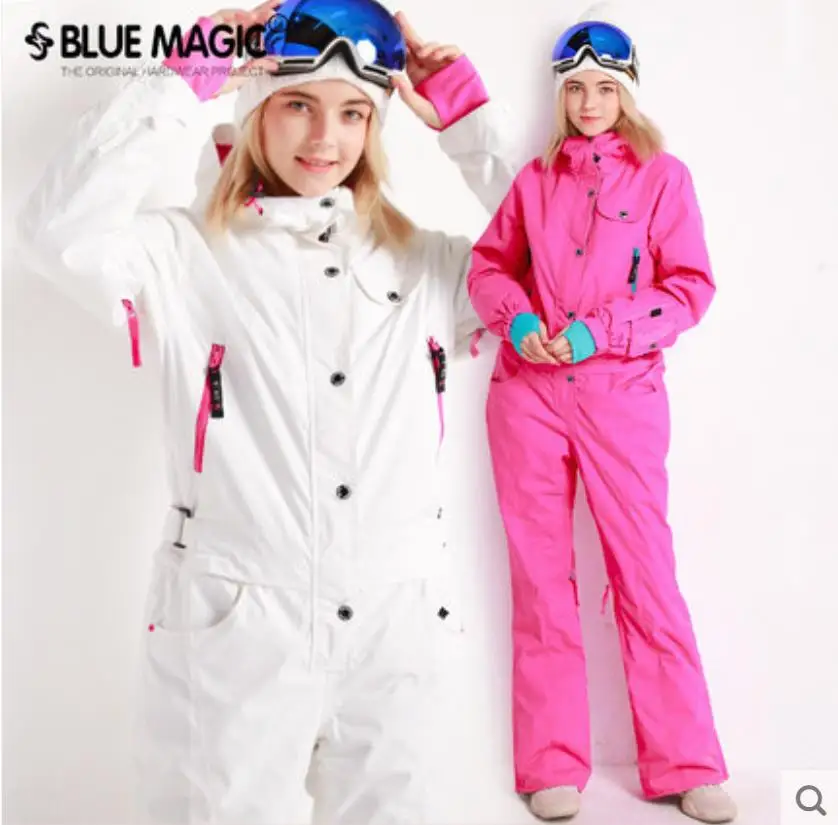 Prezzo Blue magic nuovo inverno snowboard kombez giacca da sci e pantaloni tute da sci di sesso femminile delle donne della tuta da snowboard impermeabile generale Russia