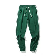 Бренд High Street Tide, мужские Всесезонные брюки с боковыми полосками, классические ретро спортивные штаны для мужчин и женщин