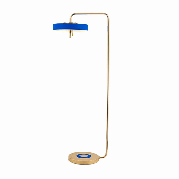 Hot Sale Aluminum Floor Lamp With White/black/blue Color tripot