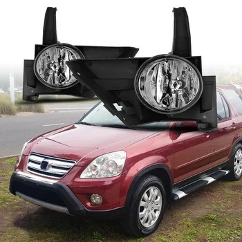 

Car Bumper Fog Light Lamp+Switch Kit for Honda CRV 05-06