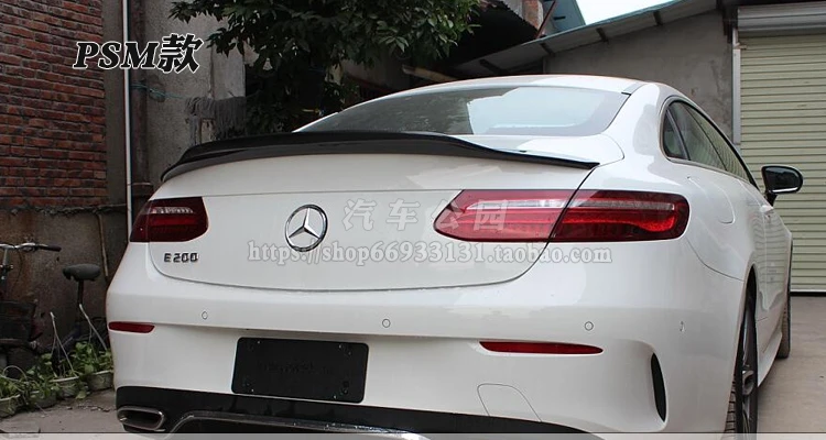 Подходит для Mercedes-Benz E-Coupe W238 AMG PSM C238- автомобильный спойлер из углеродного волокна крыло из углеродного волокна хвосты крыло спойлер