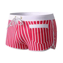 Aliexpress - Fashion Men Swimwear Shorts Quick Dry Sportswear Swimming Trunks Stripe Surf Board Beach Shorts Swimsuits Bathing Suit Bermuda