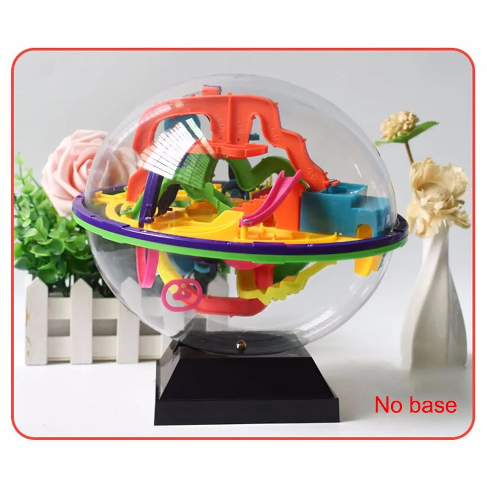 100 138 шаг 3D Сферический лабиринт мяч развивающие игрушки пазлы игрушки детские развивающие игрушки дети баланс логика способность обучение сложные барьеры игра