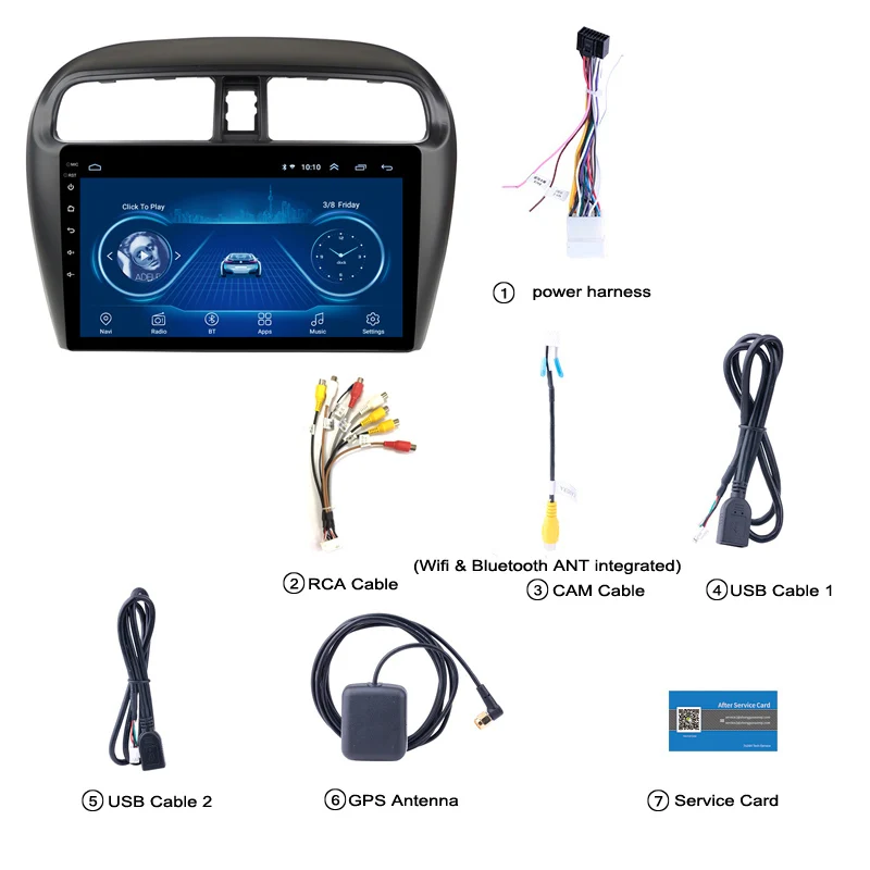 9 дюймовый автомобильный радиоприемник Android для Mitsubishi mirage attrage 2012 2013 2014 2018
