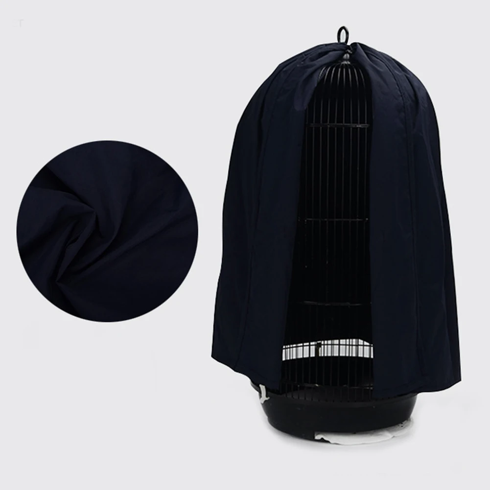 

Accessories Bird Cage Cover Dusproof Sleep Shade Nylon Protective Light-proof Anti Rain Pet Parrot Thicken Easy Clean Windproof