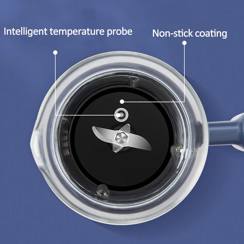 220V Soymilk Maker Machine Electric Juicer Blender Filter-free Auto Heating SoyBean Milk Rice Paste Maker Sojamilchhersteller