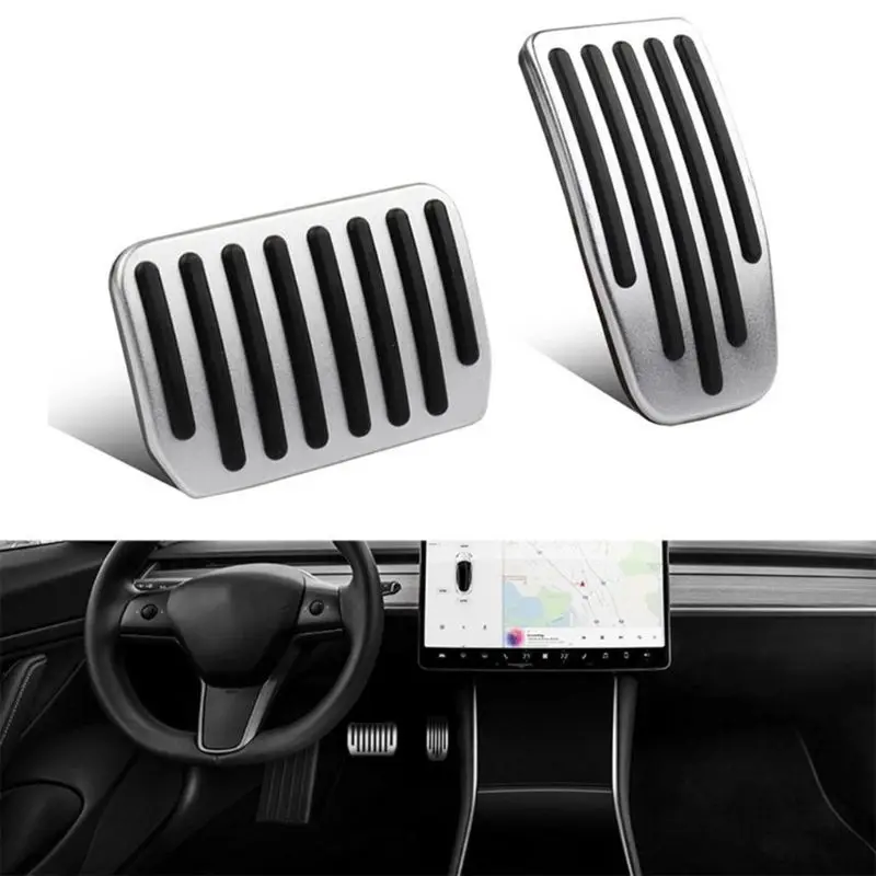 Педаль для Tesla модель 3 акселератор газ Топливо педаль тормоза Отдых Педали колодки