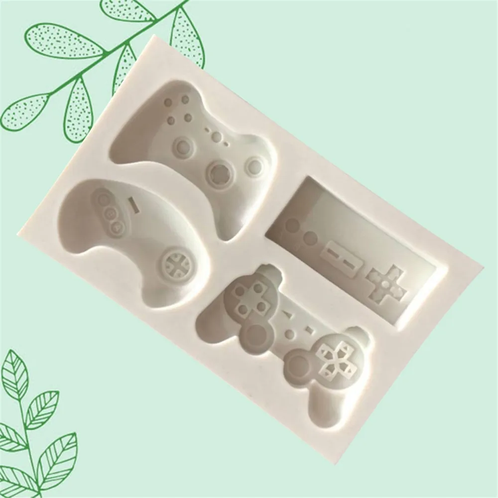 

DIY Joystick Shape Silicone Mold Charms Tools Handmade Game Controller Molds Gamer Decor Jewelry Cabochons