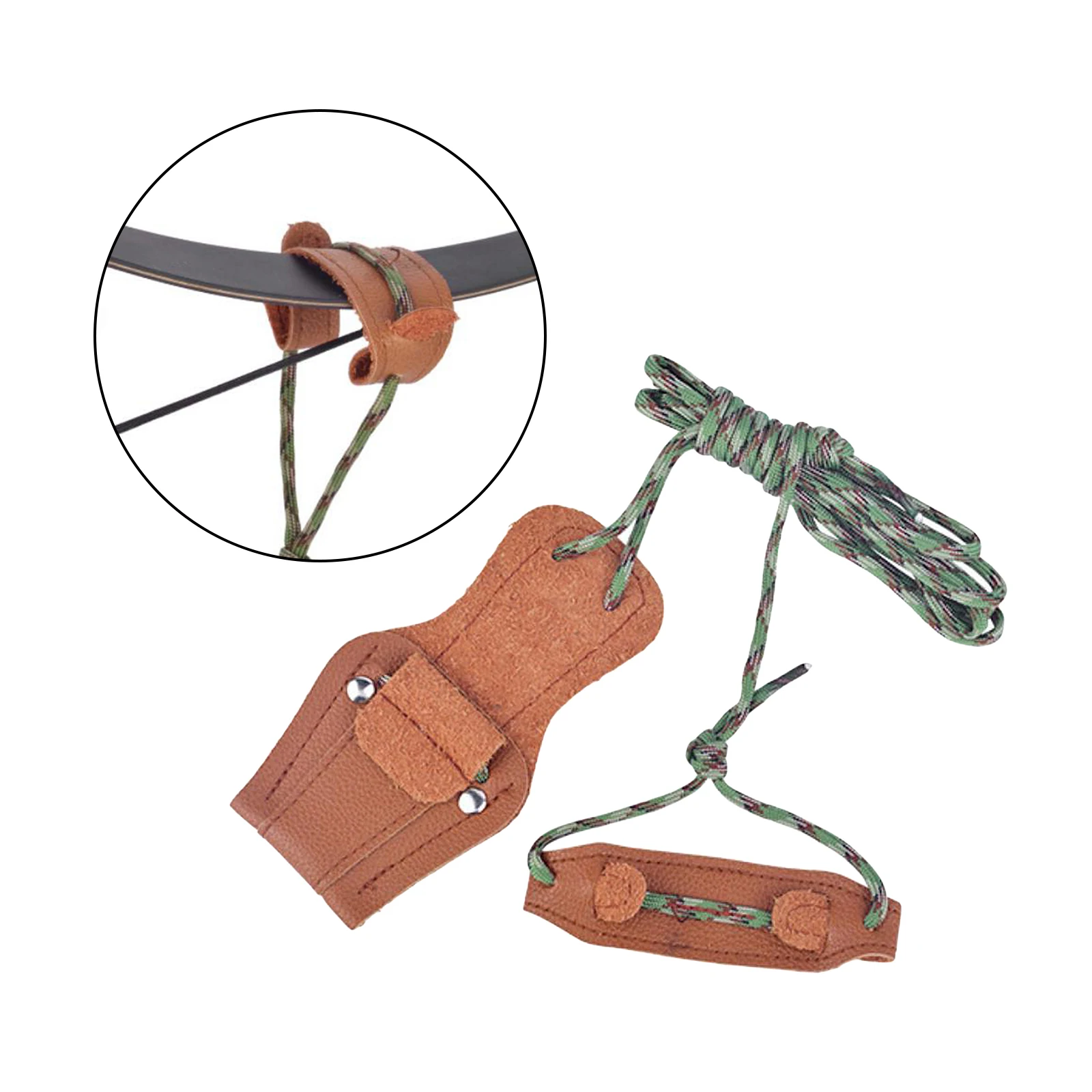 Nylon Bow Stringer เชือก Recurve โบว์เชือกติดตั้งเครื่องมือสตริงBow