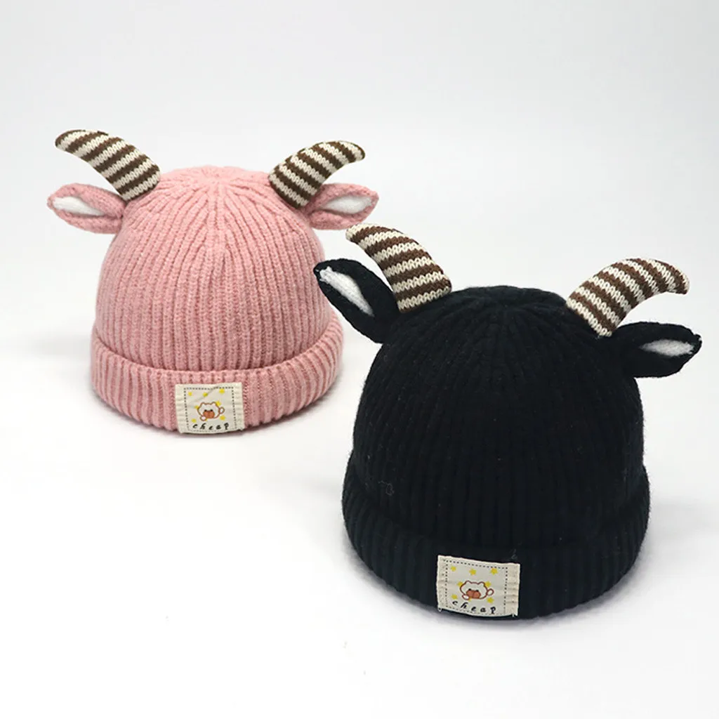  Fit 2-8Years Winter tKnitted Cute Cap kids