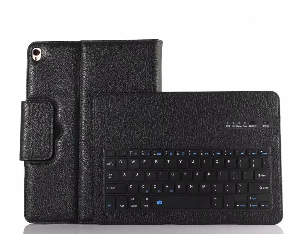 Съемный кожаный чехол-подставка с клавиатурой Bluetooth для IPad 10,2 дюймов, клавиатура для планшета для Ipad 10,2, Магнитный чехол+ ручка - Цвет: keyboard case
