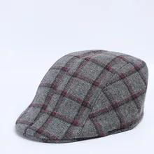 Береты Женские клетчатые мягкие ретро-шляпы из мягкого флока в клетку с принтом для пожилых мужчин Зимние Повседневные Дышащие зимние теплые удобные береты cappelli# Y2