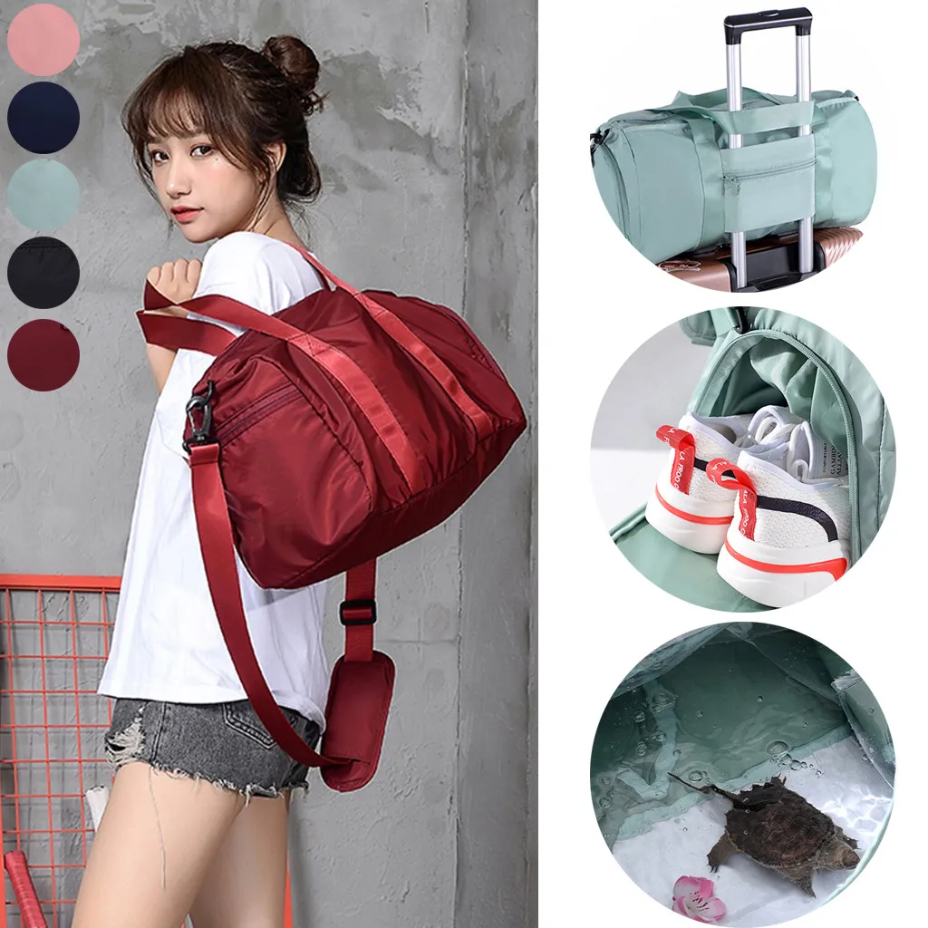 

Shoe Position Dry Wet Separation Yoga Fitness Bag Large Capacity Sport Bag