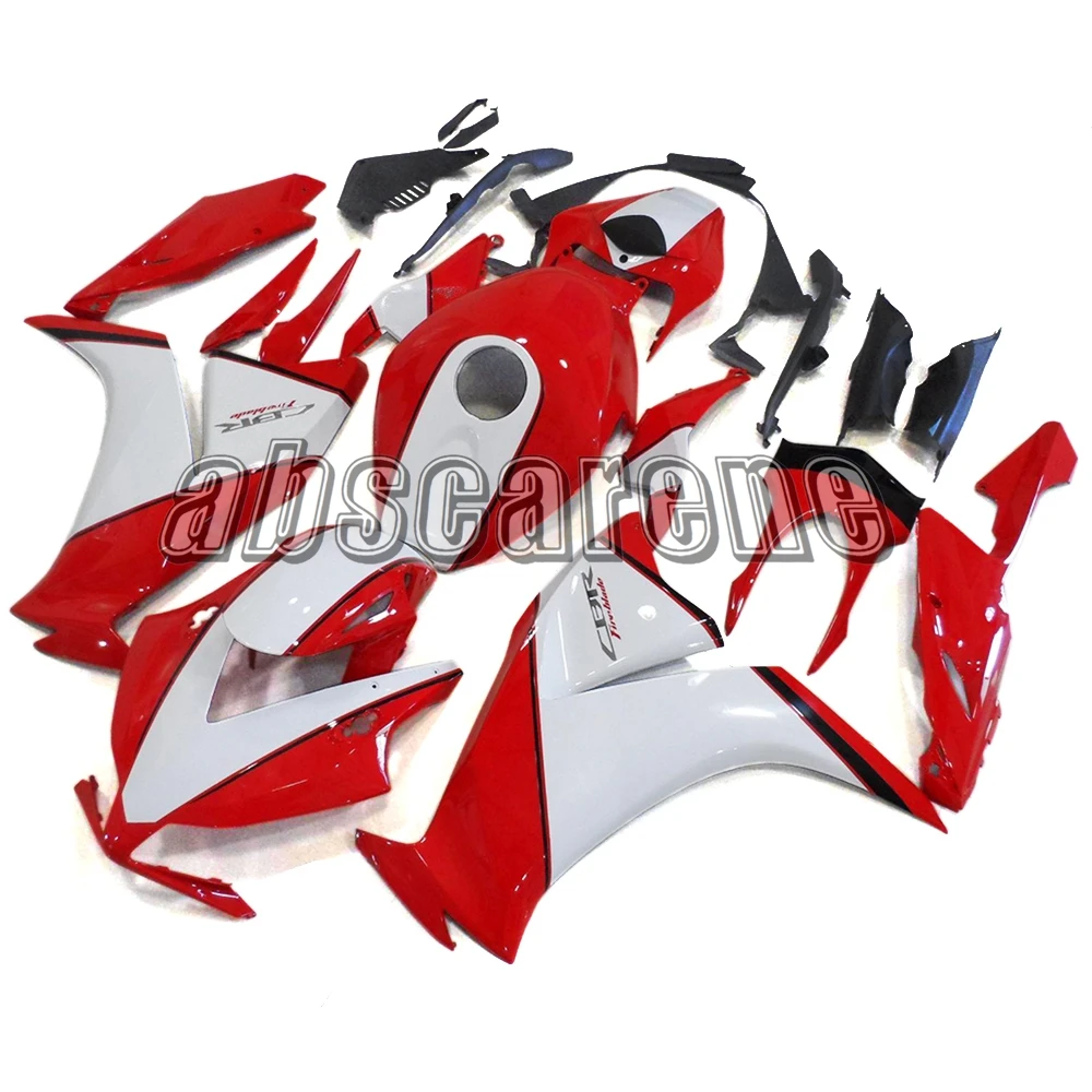 Полные Обтекатели для Honda CBR1000RR 2008 2010 2011 CBR 1000RR 08 10 11 впрыски АБС пластик Cowls белый красный Панели Наборы
