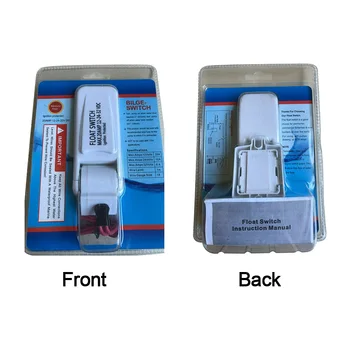 

Electric Float Switch DC Marine On Off Leakproof Flow Sensor Boat Portable 12V 24V 32V Controller Automatic For Bilge Pump