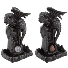 Керамический держатель для благовоний, курильница с обратным потоком, украшение, конусы для благовоний, горелка, домашний декор