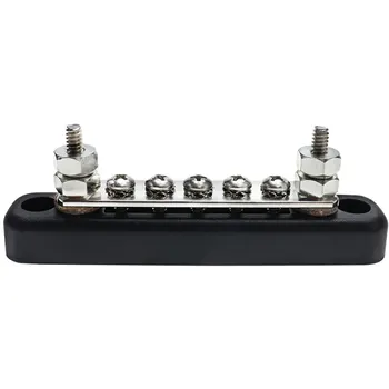 

IZTOSS 100A Common Line Buss Bar Terminal Power and Ground Junction Distribution Block