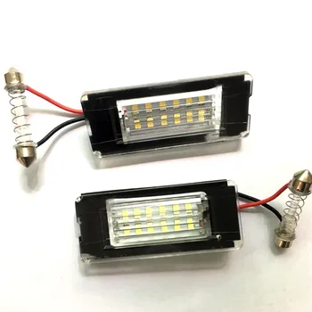

1Pair LED Car Number License Plate Lights Signal Lamp for 2006-2014 second gen BMW MKII MINI Cooper R56 R57 R58 R59