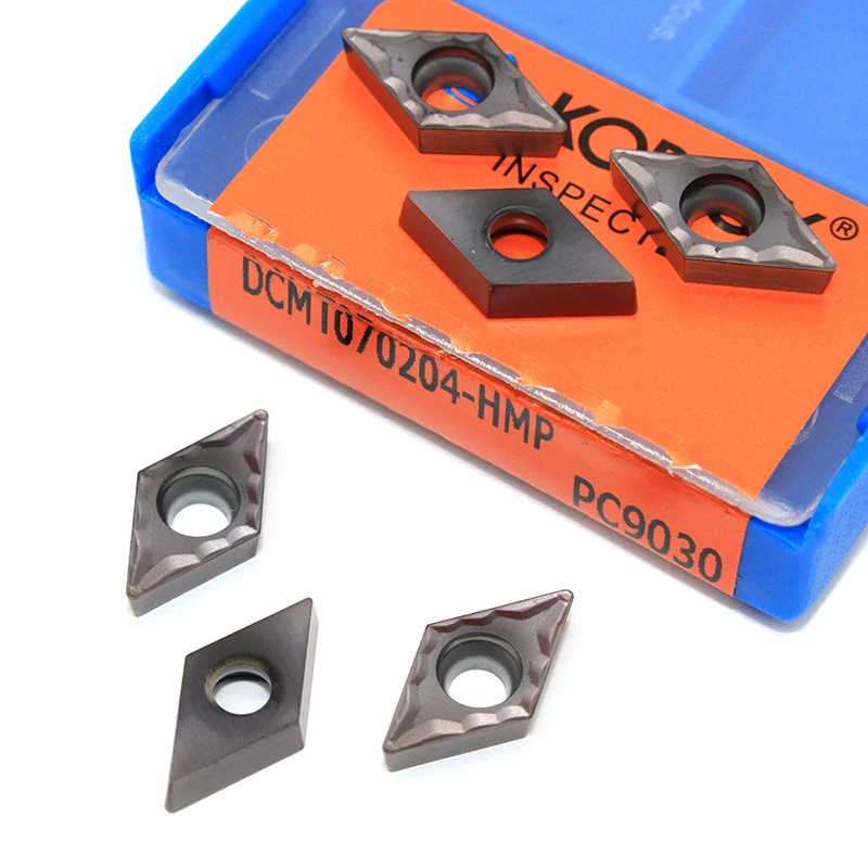 

DCMT070204 HMP PC9030 High Quality Blade Original Internal Turning tool DCMT 070204 Carbide Insert Machining Stainless Steel