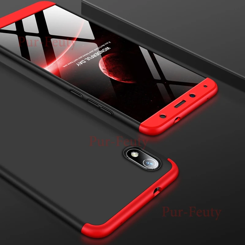 Чехол для Xiaomi Redmi 7A M1903C3EG Redmi7A Etui 360 градусов Полная защита модный тонкий чехол для телефона Xiaomi Redmi 7A A7