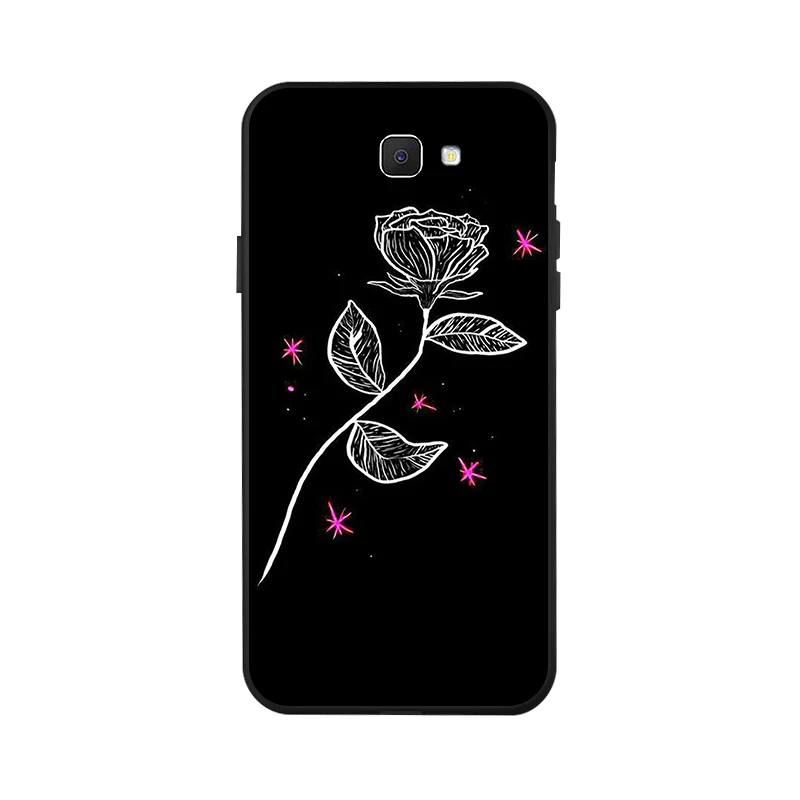 Черный силиконовый чехол для samsung Galaxy J5 Prime чехол s TPU чехол для телефона samsung J5 J7 Prime J530 J730 J7 Pro Чехол - Цвет: X089